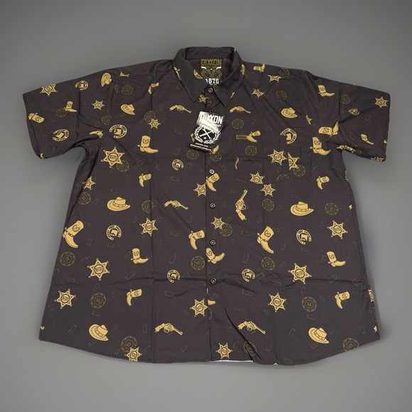 Other - Dixxon Flannel V Twin 1876 Shirt Men‎ 3XL XXXL Black  Limited Edition Western
